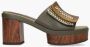 Noa Harmon 9669 slipper groen combi - Thumbnail 2