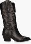 NOA HARMON Cowboylaarzen Dames 009591 Maat: 37 Materiaal: Leer Kleur: Zwart - Thumbnail 2