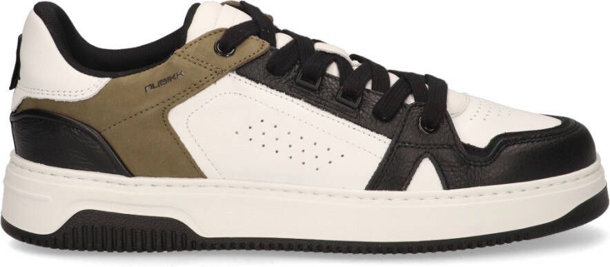 Nubikk Basket Balboa sneaker van leer met nubuck details