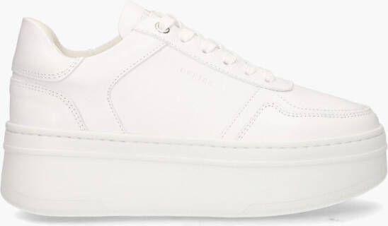 NUBIKK Lage Sneakers Dames Bayou Platform Maat: 40 Materiaal: Leer Kleur: Wit - Foto 6