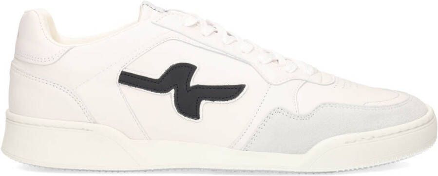 NUBIKK Lage Sneakers Heren Blueberry Pulse Maat: 42 Materiaal: Leer Kleur: Wit - Foto 2