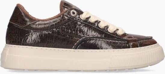Nubikk Caldera Tora dk brown craquel Bruin