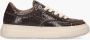 Nubikk Caldera Tora dk brown craquel Bruin - Thumbnail 1