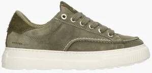 NUBIKK Lage Sneakers Heren Caldera Tora Maat: 42 Materiaal: Suède Kleur: Groen - Foto 2