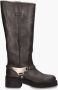 NUBIKK Boots Dames Eve Lynn Maat: 38 Materiaal: Leer Kleur: Zwart - Thumbnail 3