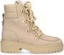 Nubikk Dames Synthetische Veterschoenen Beige Dames - Thumbnail 3