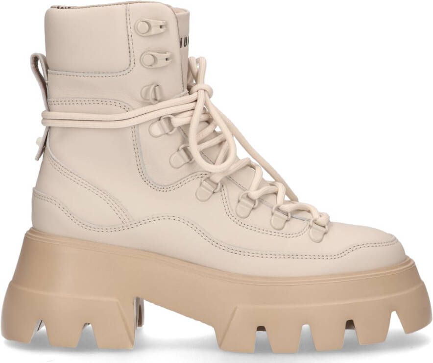 Nubikk Flore Montagne biker boot van leer met nubuck details - Foto 6