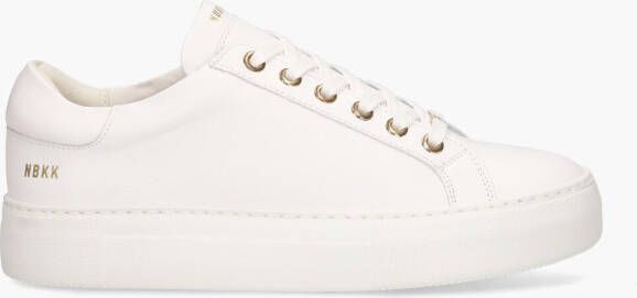 NUBIKK Lage Sneakers Dames Jolie Pure Fresh Maat: 39 Materiaal: Leer Kleur: Wit - Foto 6
