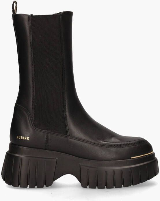 NUBIKK Chelsea Boots Dames Miley Adams Maat: 41 Materiaal: Leer Kleur: Zwart - Foto 3