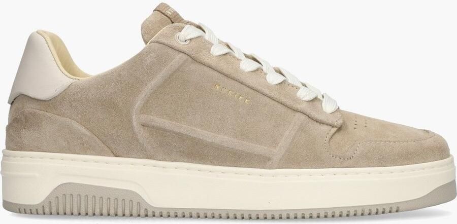 NUBIKK Lage Sneakers Dames Basket Cole Maat: 43 Materiaal: Suède Kleur: Taupe - Foto 3