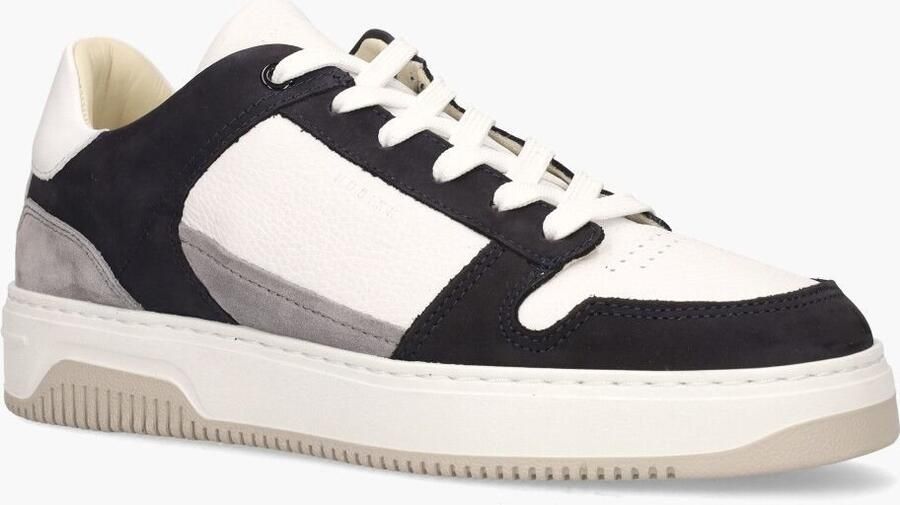 NUBIKK Lage Sneakers Heren Basket Court Heren Maat: 41 Materiaal: Nubuck Kleur: Wit - Foto 4