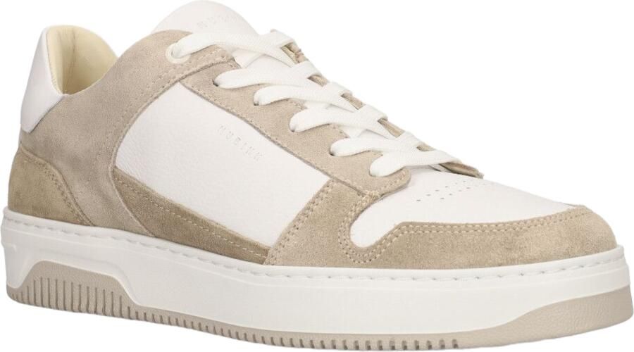 NUBIKK Lage Sneakers Basket Court Maat: 41 Materiaal: Nubuck Kleur: Wit - Foto 5