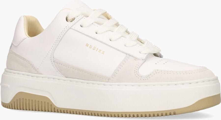 NUBIKK Lage Sneakers Basket Court Maat: 46 Materiaal: Nubuck Kleur: Wit - Foto 4