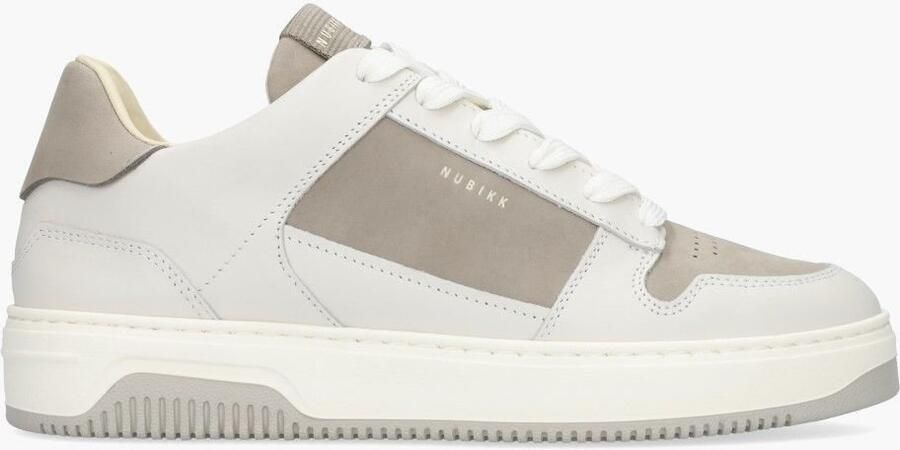 NUBIKK Lage Sneakers Heren Basket Rae Maat: 43 Materiaal: Leer Kleur: Taupe - Foto 2
