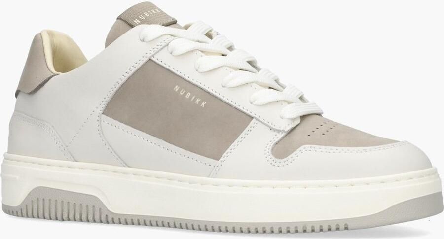 NUBIKK Lage Sneakers Heren Basket Rae Maat: 43 Materiaal: Leer Kleur: Taupe - Foto 3
