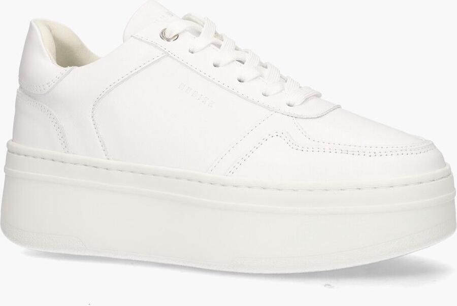 NUBIKK Lage Sneakers Dames Bayou Platform Maat: 40 Materiaal: Leer Kleur: Wit - Foto 4