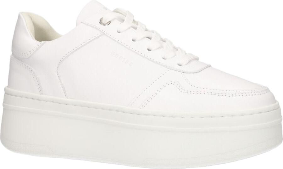 NUBIKK Lage Sneakers Dames Bayou Platform Maat: 42 Materiaal: Leer Kleur: Wit - Foto 5