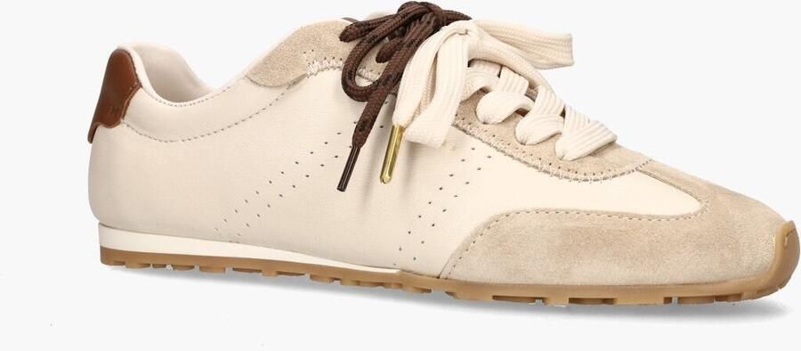 NUBIKK Lage Sneakers Dames Billy Lou Maat: 39 Materiaal: Leer Kleur: Beige - Foto 4