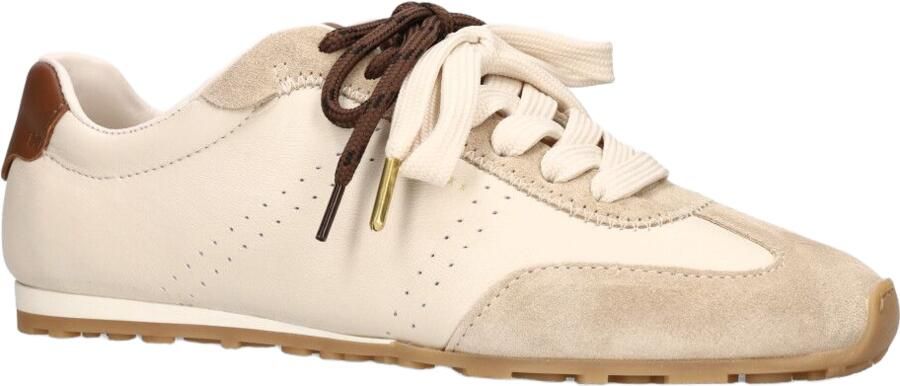 NUBIKK Lage Sneakers Dames Billy Lou Maat: 37 Materiaal: Leer Kleur: Beige - Foto 4