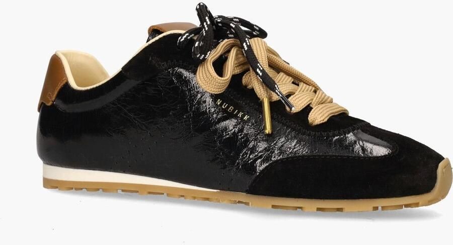 NUBIKK Lage Sneakers Dames Billy Lou Maat: 37 Materiaal: Lakleer Kleur: Zwart