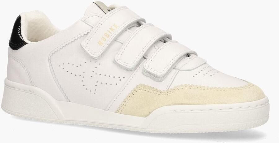 Nubikk Blueberry sneaker van leer met suède details - Foto 2