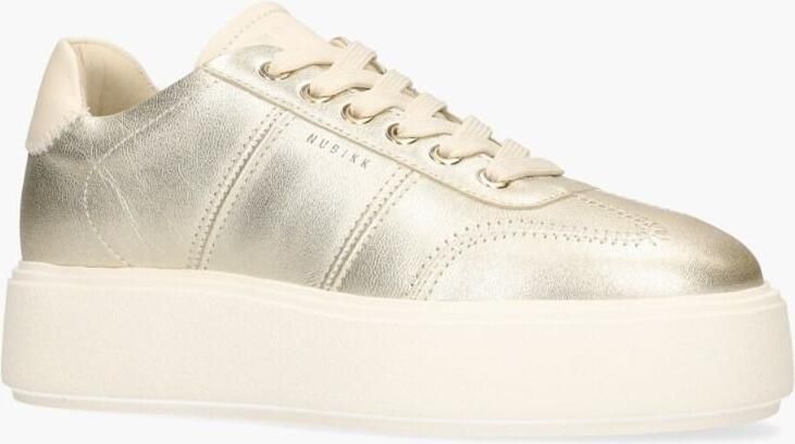 NUBIKK Lage Sneakers Dames Elise Wing Maat: 38 Materiaal: Leer Kleur: Goud - Foto 4