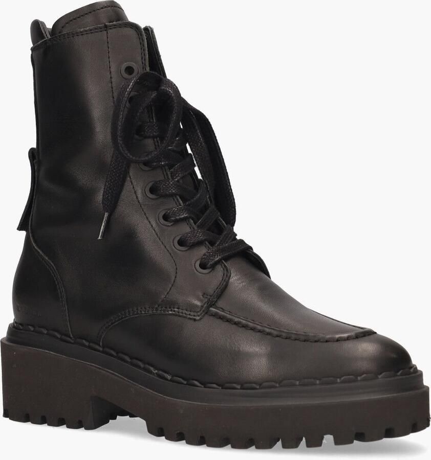 NUBIKK Veterboots Dames Fae Bobbi Maat: 40 Materiaal: Leer Kleur: Zwart - Foto 4