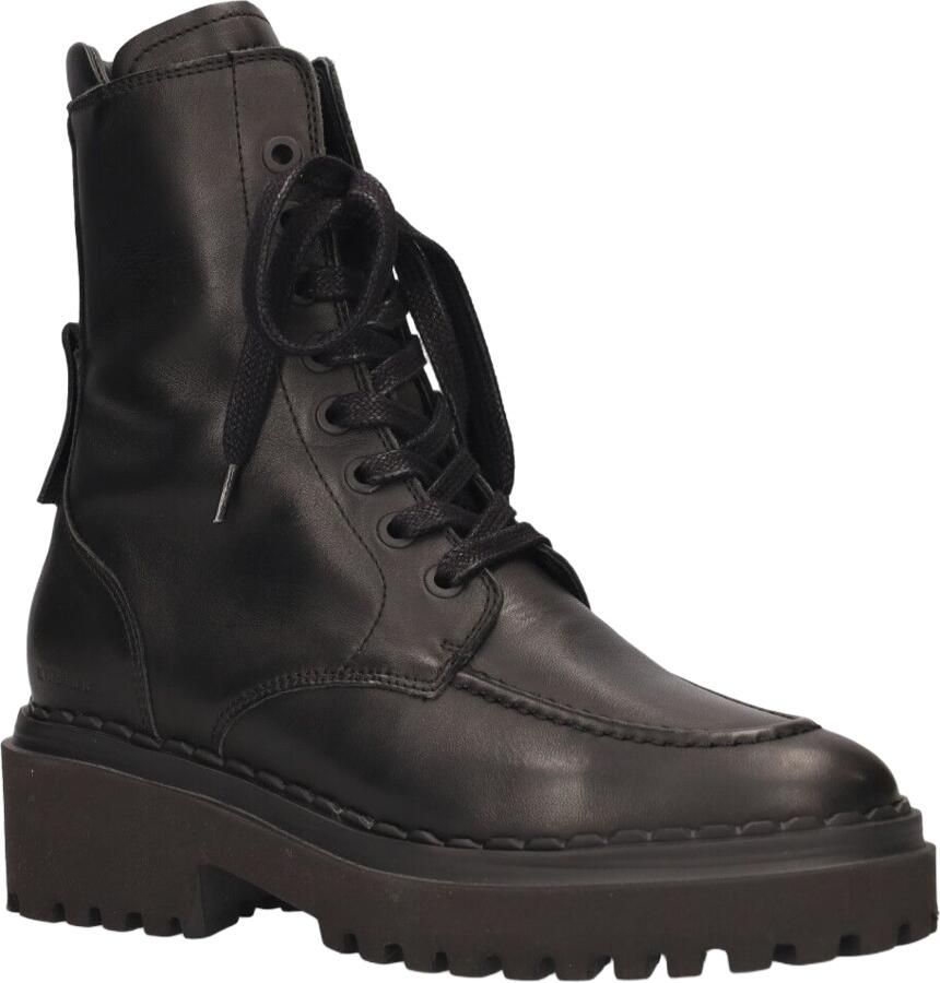 NUBIKK Veterboots Dames Fae Bobbi Maat: 38 Materiaal: Leer Kleur: Zwart - Foto 3