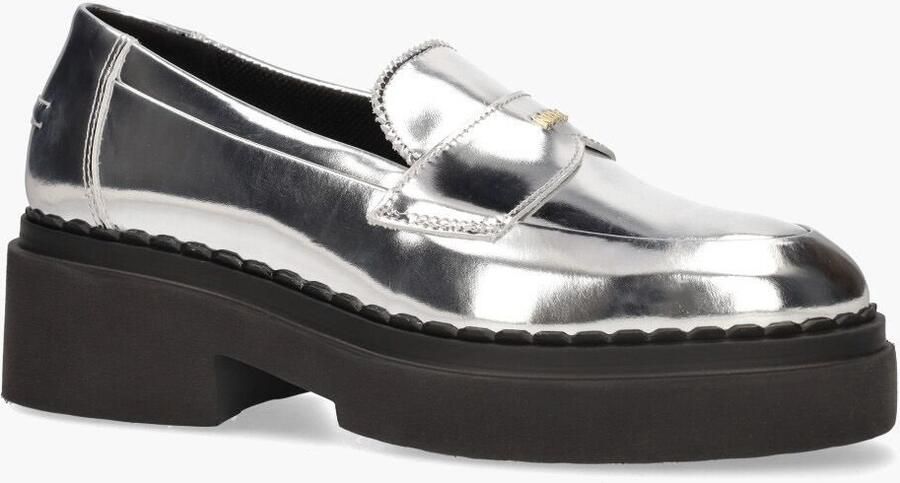 NUBIKK Loafers Dames Frankie Loafer Maat: 40 Materiaal: Leer Kleur: Zilver - Foto 3