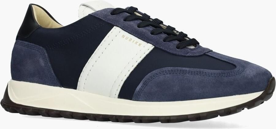 NUBIKK Lage Sneakers Heren Glen Hendrix Maat: 43 Materiaal: Suède Kleur: Blauw - Foto 2