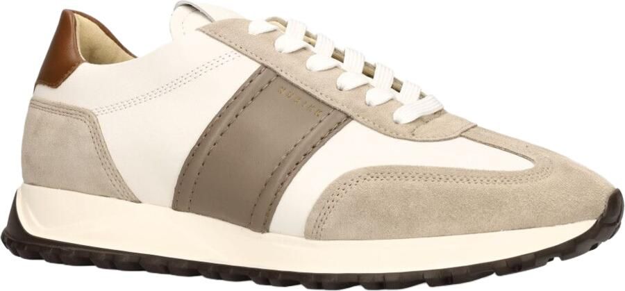 NUBIKK Lage Sneakers Heren Glen Hendrix Maat: 42 Materiaal: Leer Kleur: Beige - Foto 2