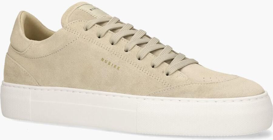 NUBIKK Lage Sneakers Heren Jagger Tora Maat: 40 Materiaal: Suède Kleur: Beige - Foto 2
