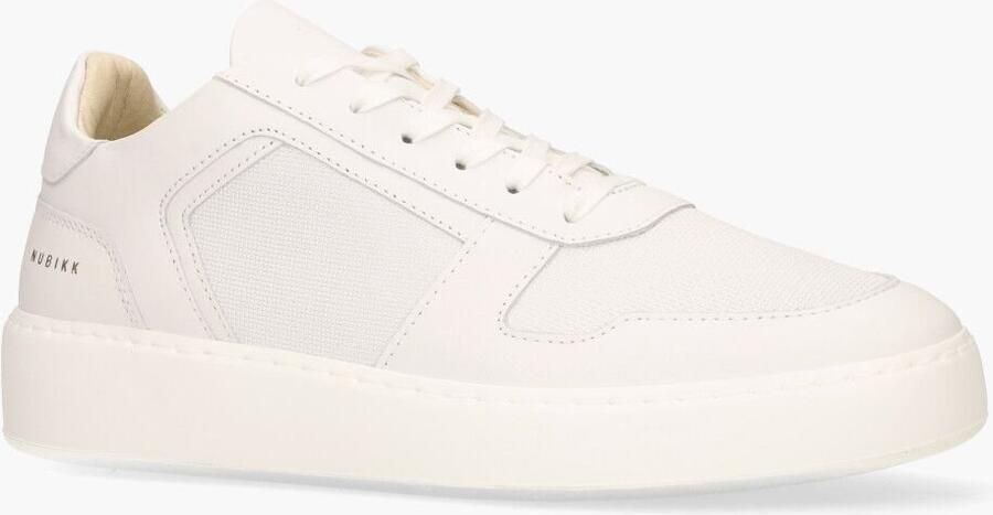 NUBIKK Lage Sneakers Heren Jiro Luca Maat: 40 Materiaal: Leer Kleur: Wit - Foto 4