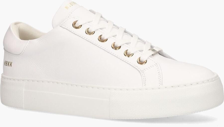 NUBIKK Lage Sneakers Dames Jolie Pure Fresh Maat: 39 Materiaal: Leer Kleur: Wit - Foto 5