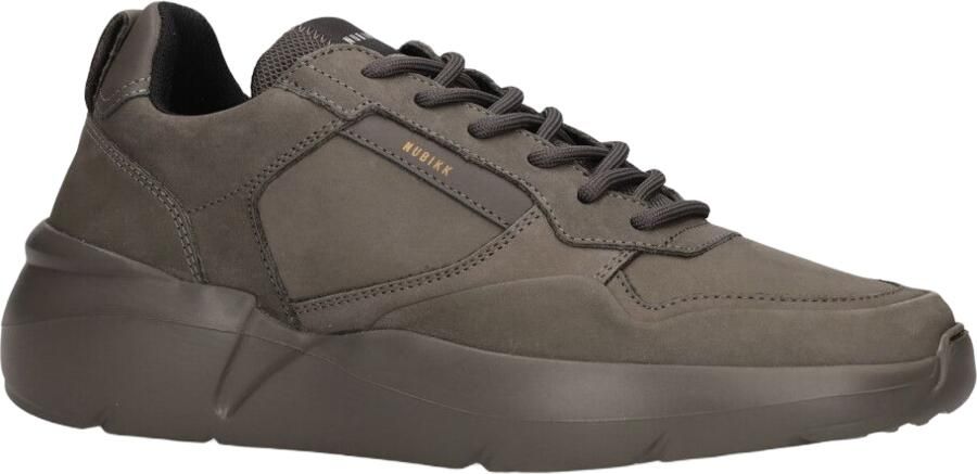 NUBIKK Lage Sneakers Heren Roque Road Wave Maat: 48 Materiaal: Nubuck Kleur: Grijs - Foto 4