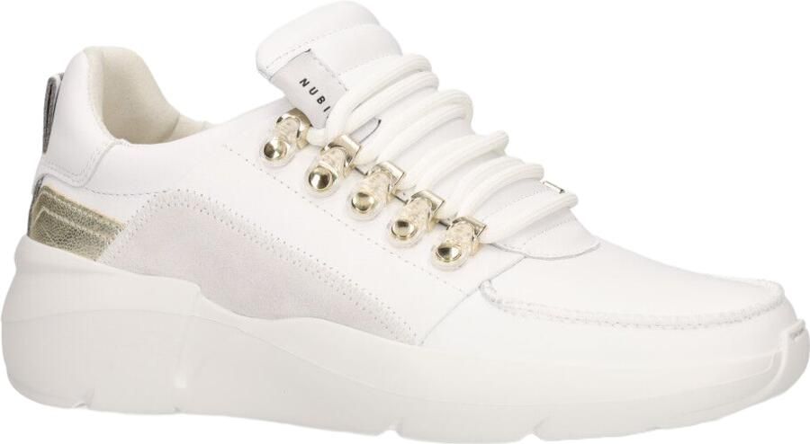 NUBIKK Lage Sneakers Dames Roque Roman Maat: 39 Materiaal: Leer Kleur: Wit - Foto 5