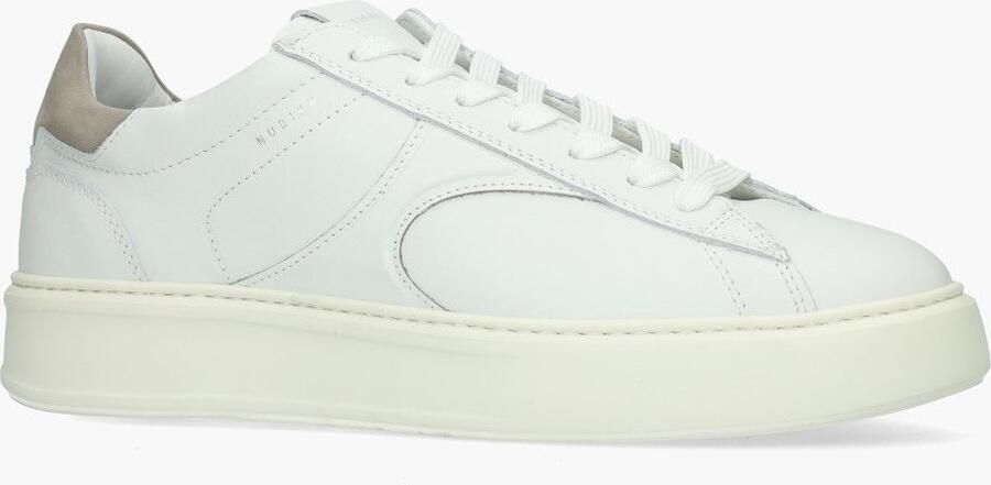 Nubikk Vick Cosmo leren sneakers wit - Foto 4