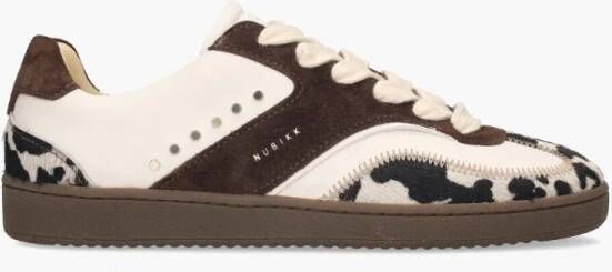 NUBIKK Lage Sneakers Dames Ray Owen Studs Maat: 36 Materiaal: Suède Kleur: Bruin
