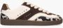 NUBIKK Lage Sneakers Dames Ray Owen Studs Maat: 39 Materiaal: Suède Kleur: Bruin - Thumbnail 1