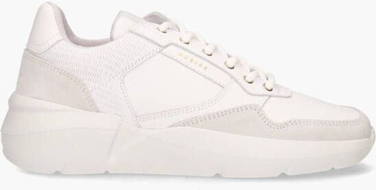 NUBIKK Lage Sneakers Dames Roque Road Wave Maat: 37 Materiaal: Leer Kleur: Wit - Foto 3