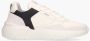 NUBIKK Lage Sneakers Heren Roque Road Wave Maat: 40 Materiaal: Leer Kleur: Wit - Thumbnail 4