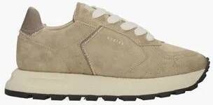 NUBIKK Lage Sneakers Dames Rose Nomad Fur Maat: 36 Materiaal: Suède Kleur: Beige