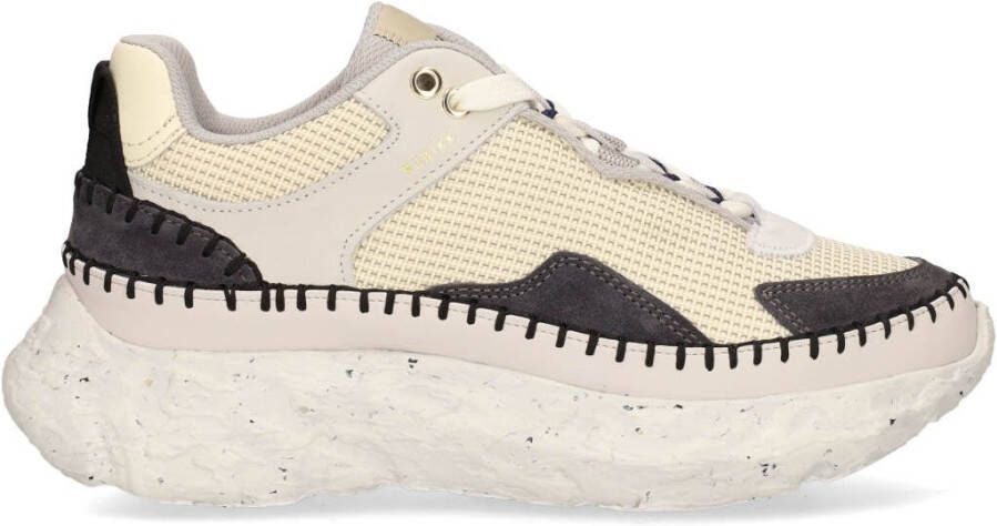 Nubikk Ross Riviera Off White Navy Lage sneakers - Foto 3