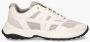 Nubikk Ross Trek Edge White Leather Grey Lage sneakers - Thumbnail 3