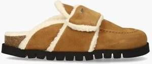 NUBIKK Instappers Dames Teddy Fur Maat: 40 Materiaal: Suède Kleur: Cognac - Foto 7