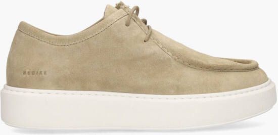 NUBIKK Lage Sneakers Heren Vince Ryan Maat: 41 Materiaal: Suède Kleur: Beige