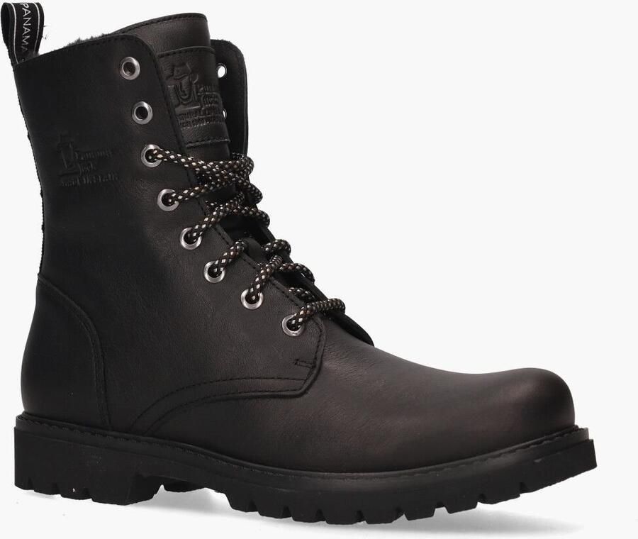 Panama Jack Veterschoenen Frisia veterschoenen enkellaars blokhak met warme voering - Foto 10