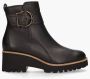 PAUL GREEN Enkellaarsjes Dames 9763 Maat: 42 5 Materiaal: Leer Kleur: Zwart - Thumbnail 3