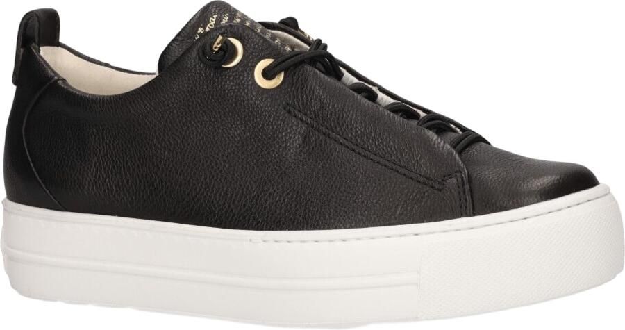 Paul Green 5017 Lage sneakers Leren Sneaker Dames Zwart - Foto 9