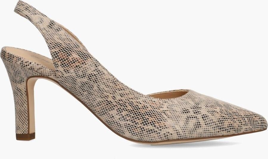 Peter Kaiser Pump open Hiel Luipaardprint Leer Dames Beige - Foto 2